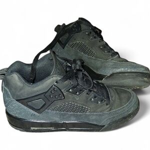 Nike Spizzike Youth All Black Sneakers Size 6.5